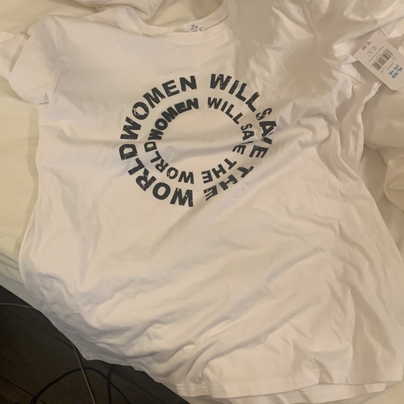 Women Will Save the World shirt XL NWT - Picture 5 of 5